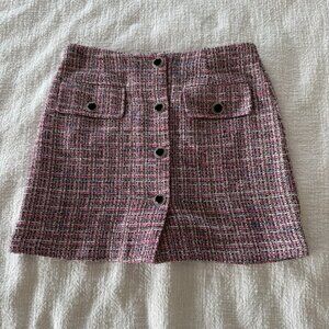 Avec Les Filles Pink Skirt